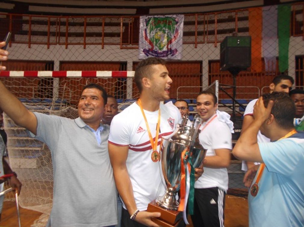 le Zamalek Champion d&#039;Afrique des clubs de handball 2018, à Abidjan 