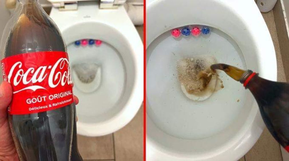 L&#039;Astuce pour déboucher les toilettes avec du Coca-cola
